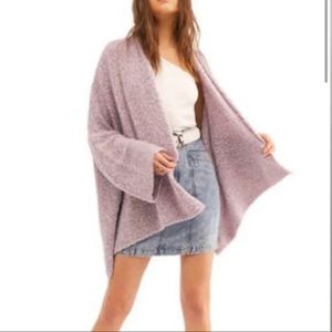 Free People BFF Cardigan in Passion Size XS